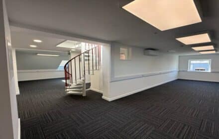 Transforming a former police space into modern, flexible offices for new tenants